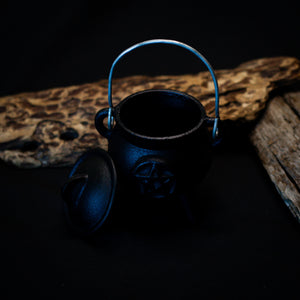 Cast Iron Cauldron w Lid