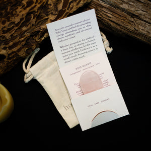 Palm Stone | Rose Quartz