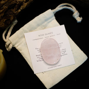Palm Stone | Rose Quartz