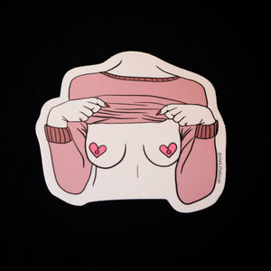 Heart Boobs | Vinyl Sticker