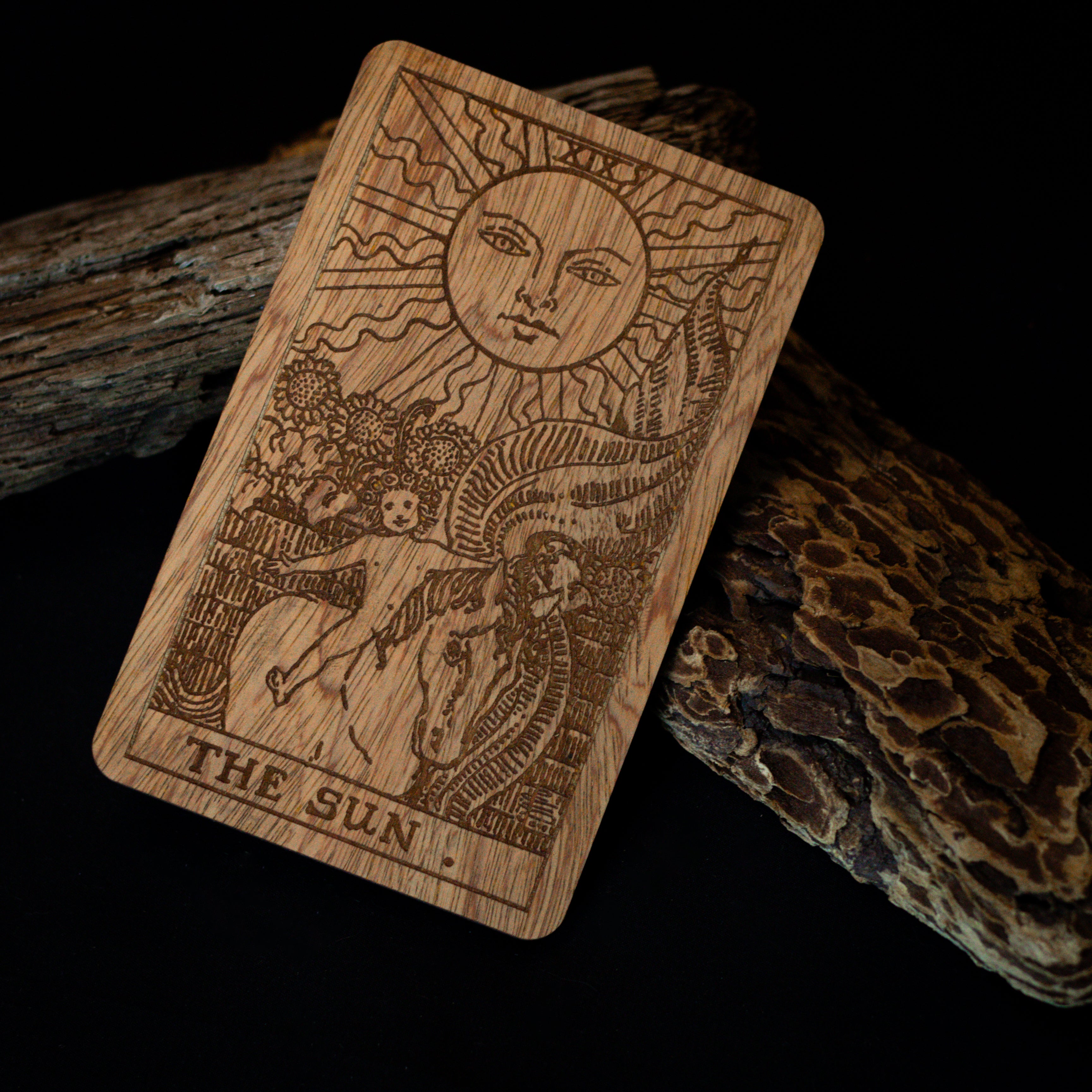 Wooden Tarot Cards