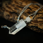 Load image into Gallery viewer, Keepsake Perfume Crystal Necklace
