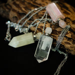 Load image into Gallery viewer, Keepsake Perfume Crystal Necklace
