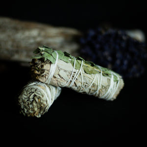 White Sage + Eucalyptus Smudge