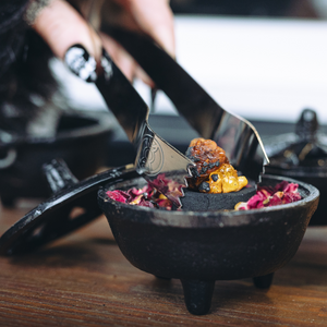 Cast Iron Cauldron | Incense