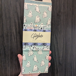 Reusable Beeswax Food Wraps | Ghosties - Set of 3