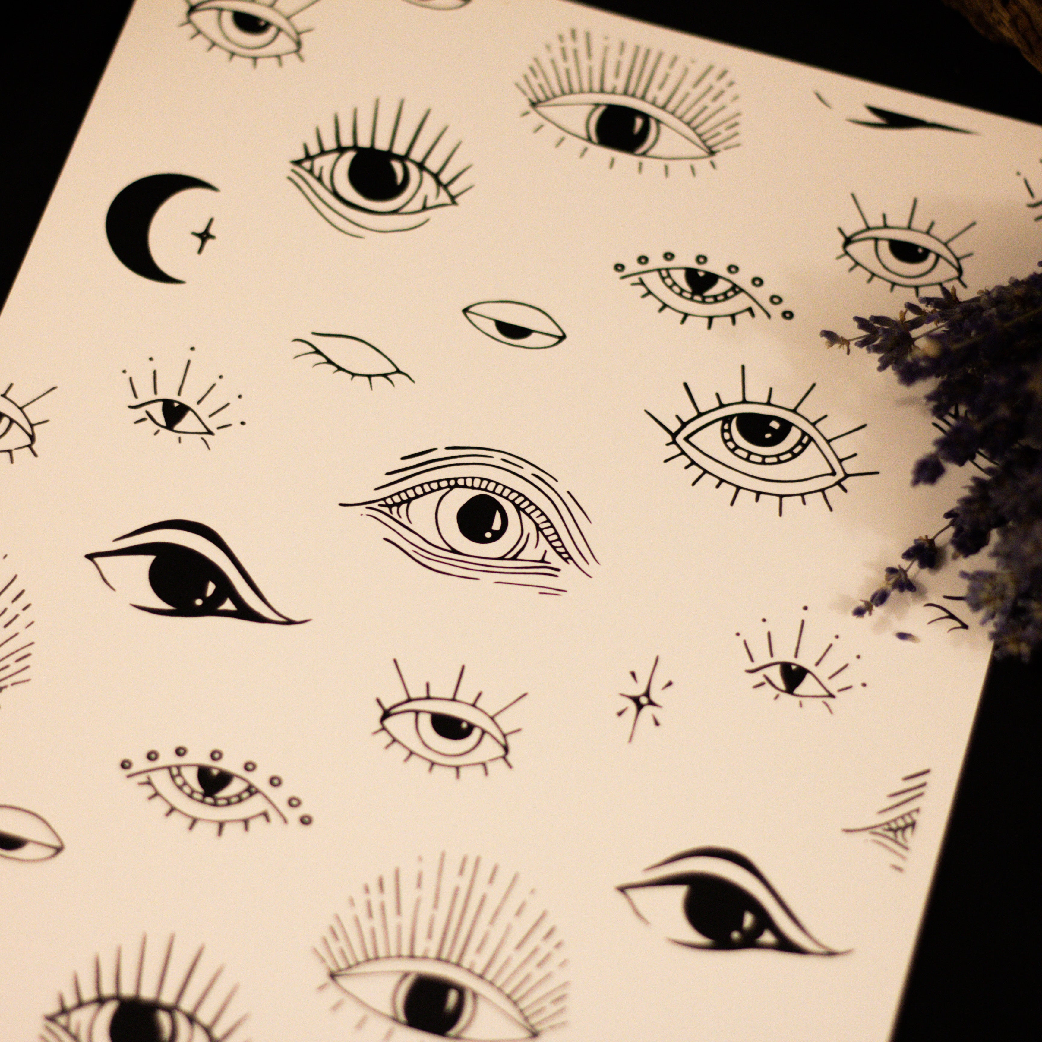 Minimalist Eyes | Print
