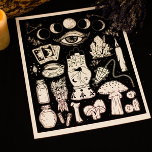 Witchcraft Elements | Print