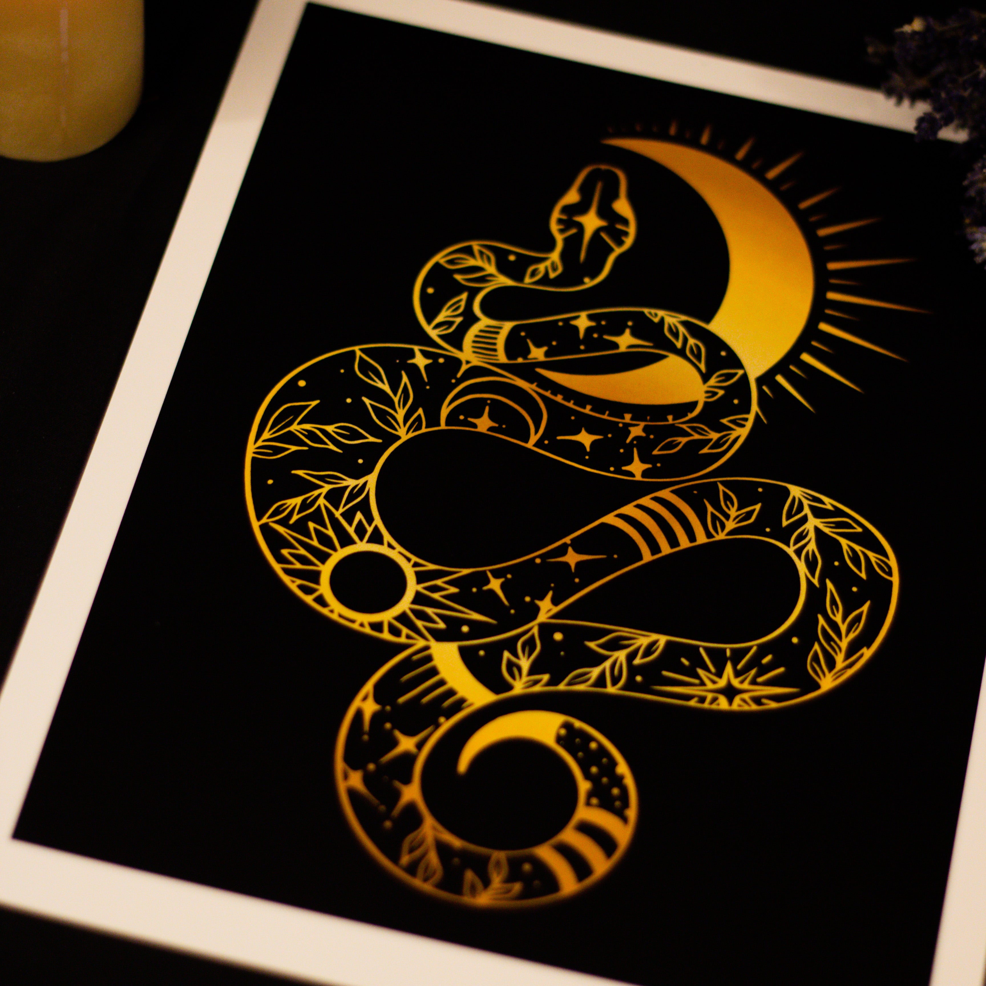 Moon Snake | Print