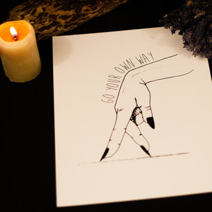 Go Your Own Way | Print