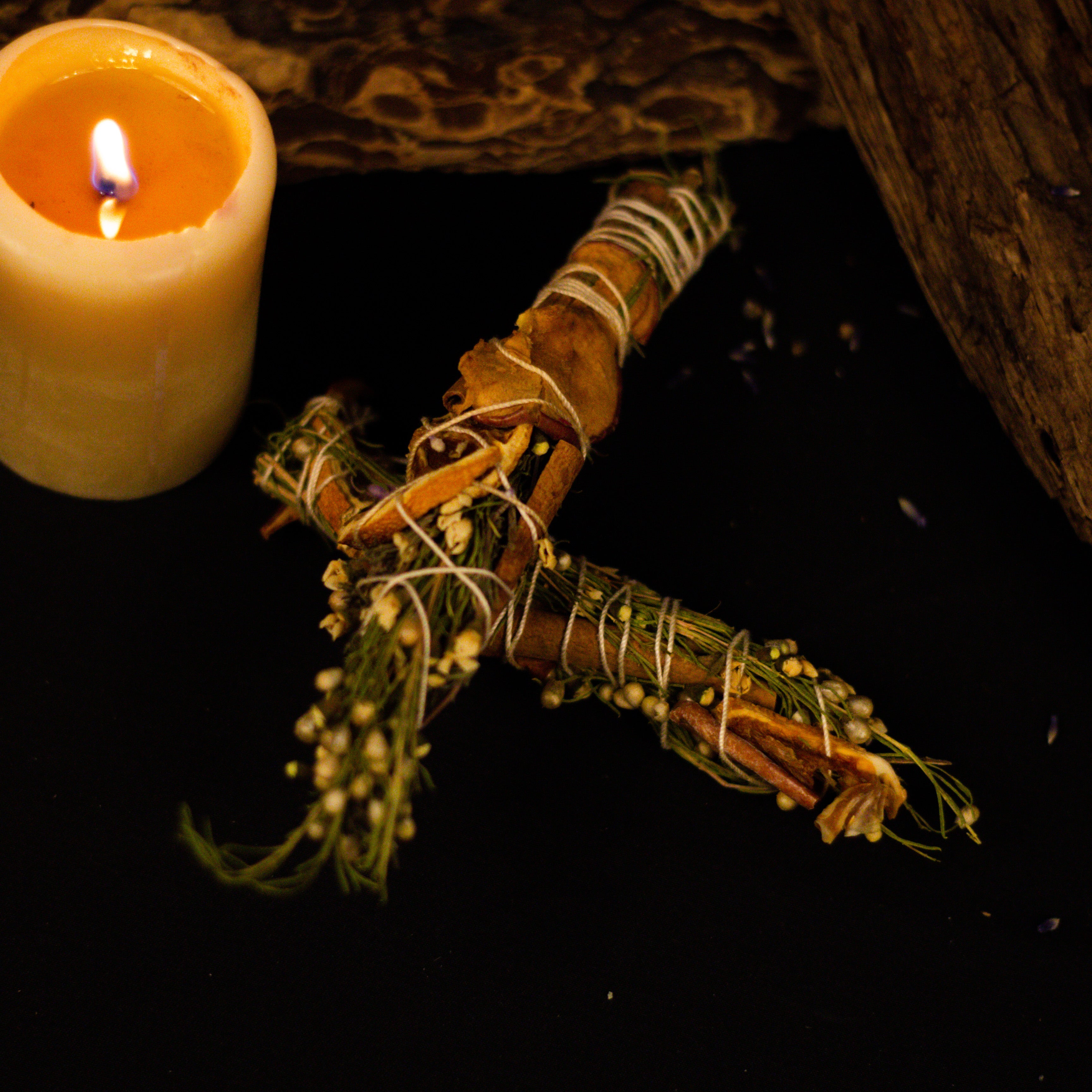 Citrus + Spice Smudge Stick